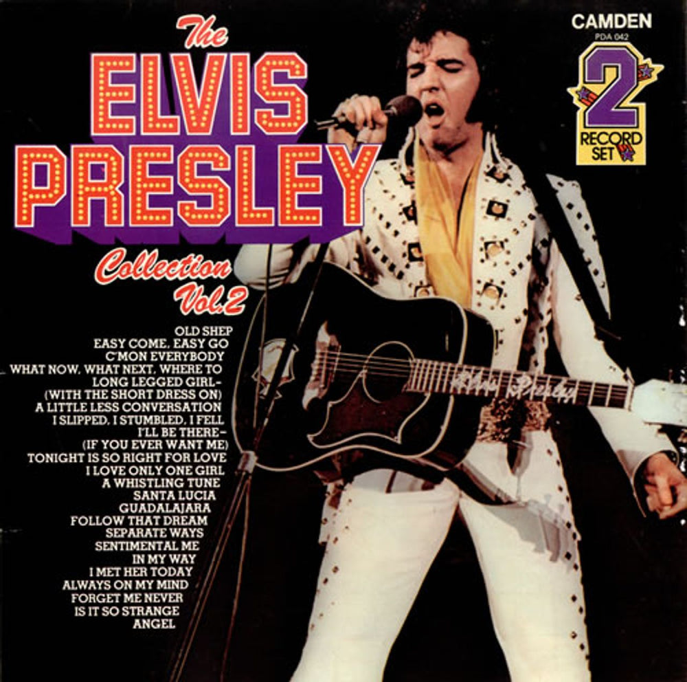 Elvis Presley The Elvis Presley Collection Volume 2 UK 2-LP vinyl record set (Double LP Album) PDA042