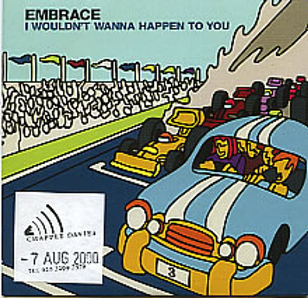 Embrace I Wouldn't Wanna Happen To You UK Promo CD single (CD5 / 5") HUTCDP137