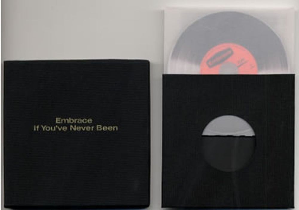 Embrace If You've Never Been - box UK Promo CD album (CDLP) CDPHUT68