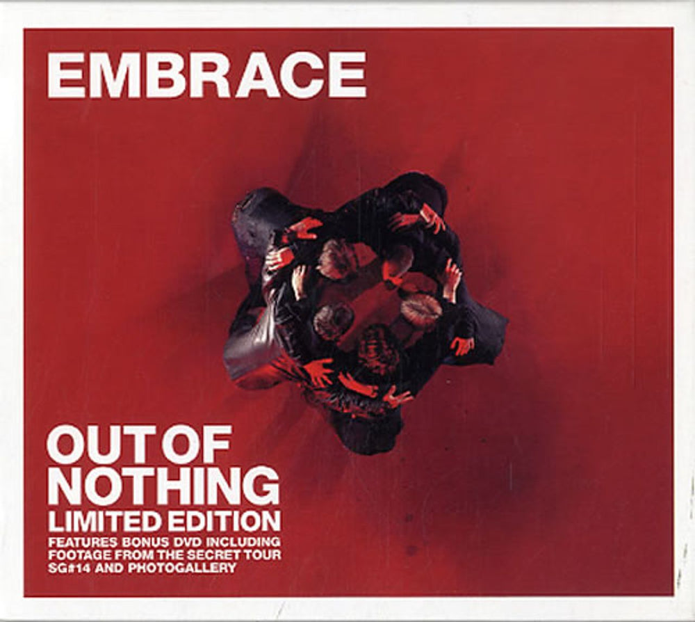 Embrace Out Of Nothing UK 2-disc CD/DVD set ISOM45CDX