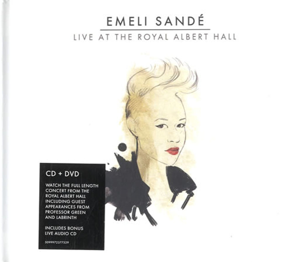 Emeli Sande Live At The Royal Albert Hall UK 2-disc CD/DVD set 5099972377529