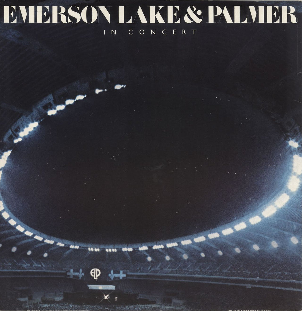 Emerson Lake & Palmer In Concert UK vinyl LP album (LP record) K50652