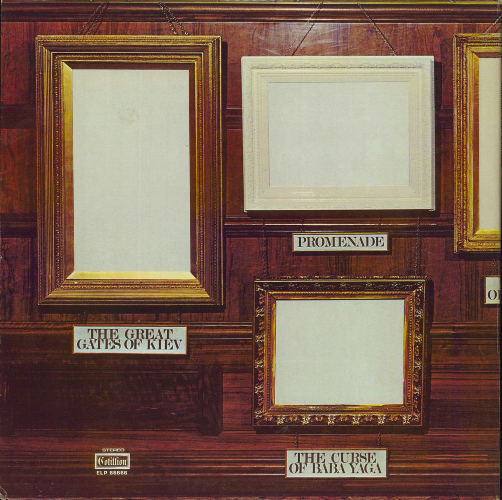 Emerson Lake & Palmer Pictures At An Exhibition - 1st - EX Canadian vinyl LP album (LP record)