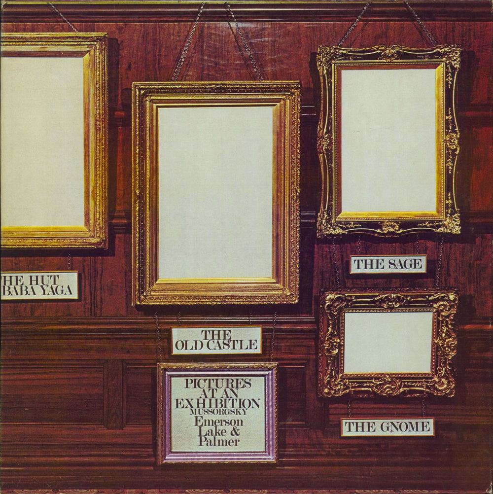 Emerson Lake & Palmer Pictures At An Exhibition - 1st - EX Canadian vinyl LP album (LP record) ELP6666