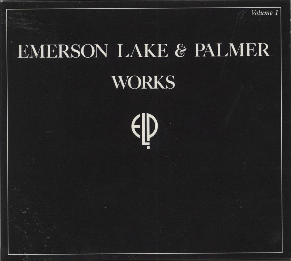 Emerson Lake & Palmer Works Volume 1: Remastered UK 2 CD album set (Double CD) BMGCAT2CD8