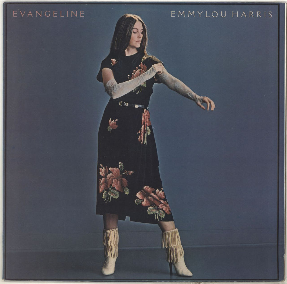 Emmylou Harris Evangeline US vinyl LP album (LP record) BSK3508