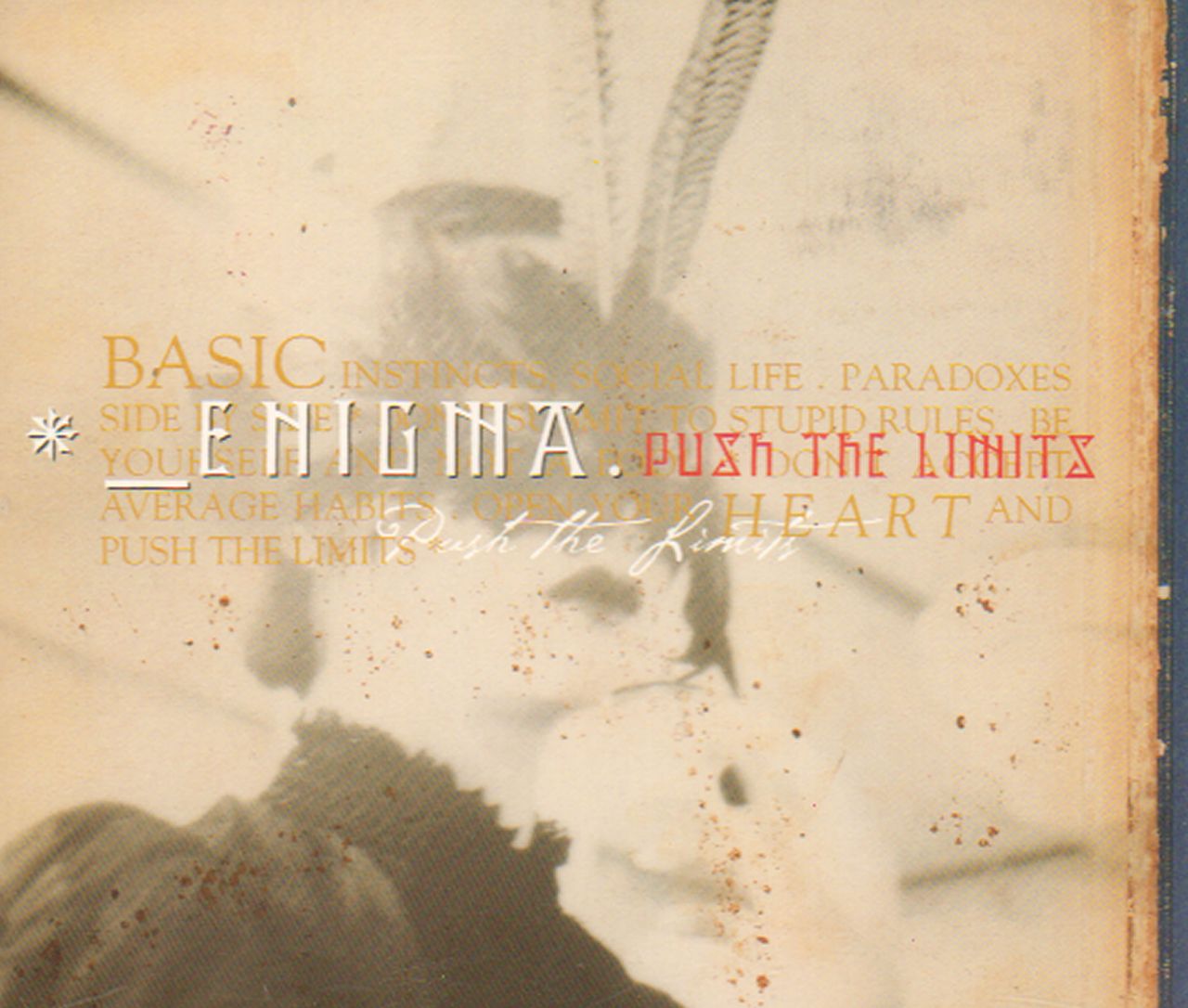 Enigma Push The Limits UK CD single (CD5 / 5") DINSD205
