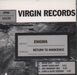 Enigma Return To Innocence US Promo CD single (CD5 / 5") DPRO-14123