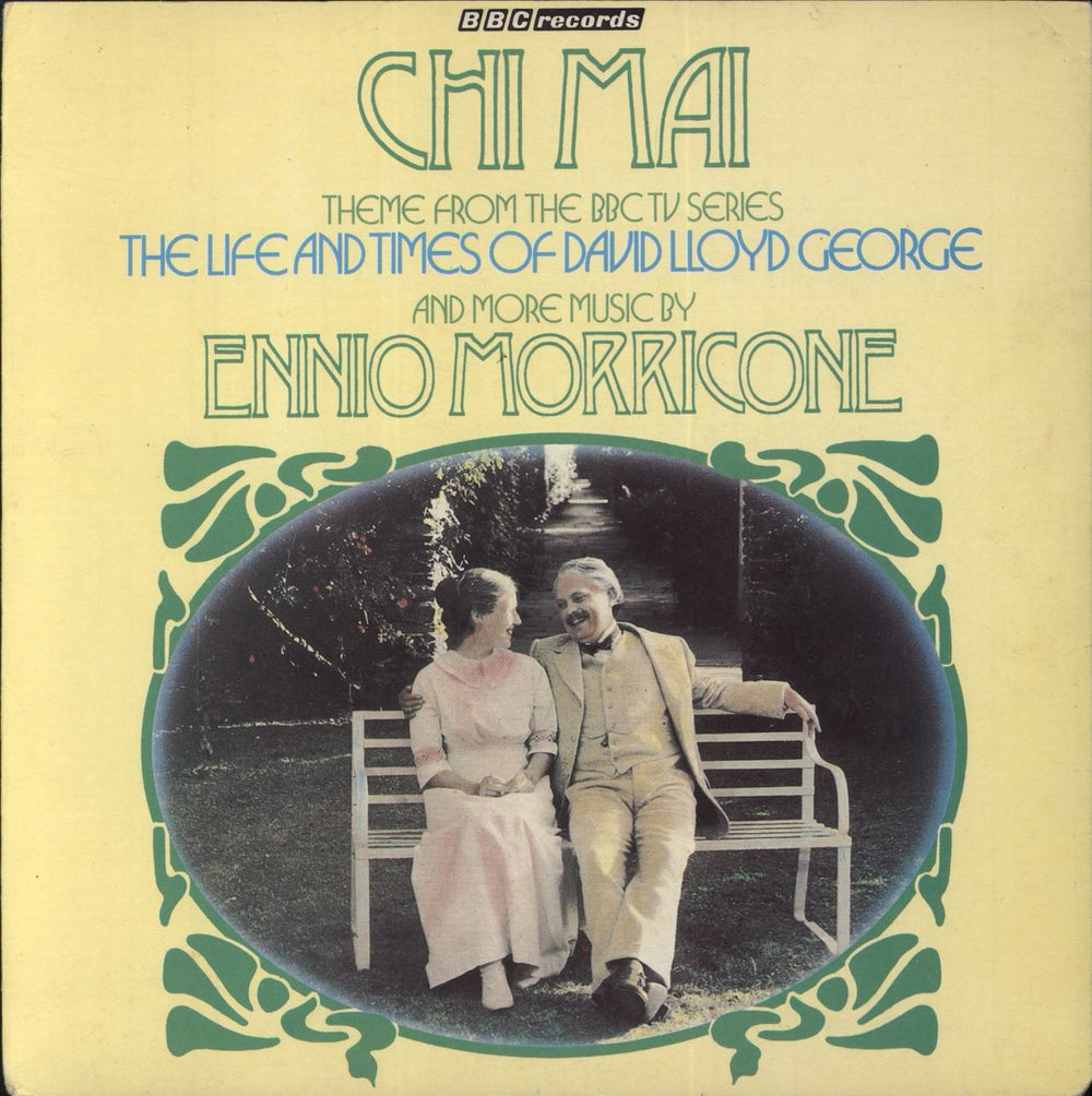 Ennio Morricone Chi Mai - P/S UK 7" vinyl single (7 inch record / 45) RESL92