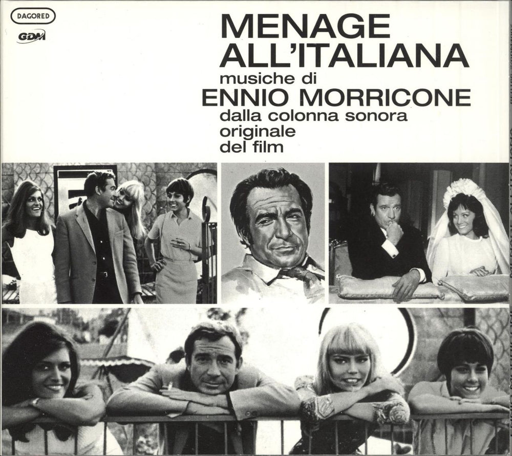 Ennio Morricone Menage All'italiana Italian CD album (CDLP) RED166-2