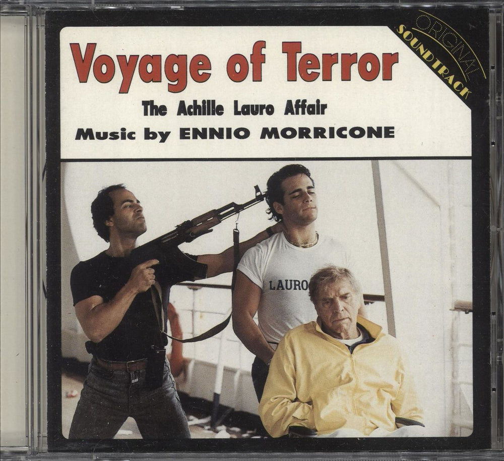 Ennio Morricone Voyage Of Terror - The Achille Lauro Affair Italian CD album (CDLP) OST101