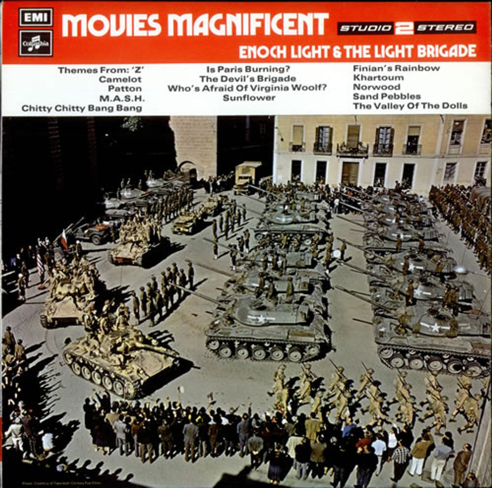 Enoch Light Movies Magnificent UK vinyl LP album (LP record) TWO356