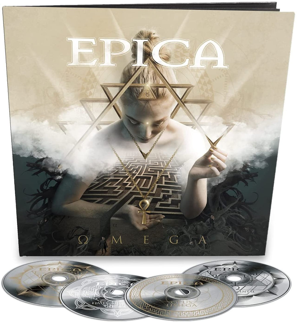 Epica Omega UK 4-CD album set 2736154524