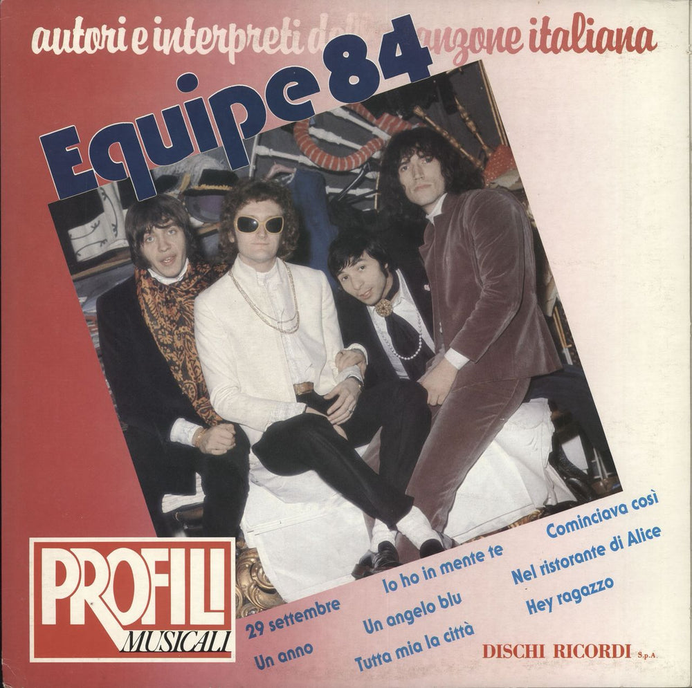 Equipe 84 Equipe 84 Italian vinyl LP album (LP record) SRIC022