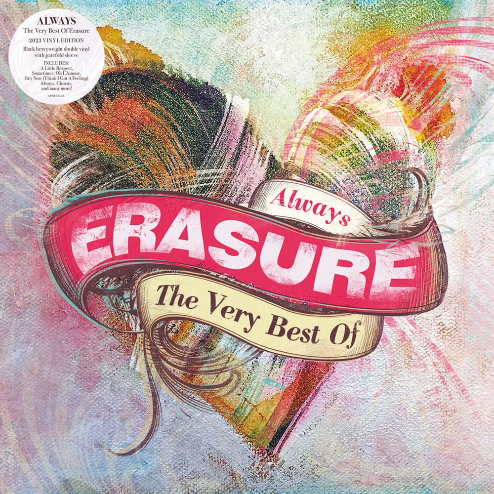 Erasure Always - The Very Best Of Erasure - Sealed UK 2-LP vinyl record set (Double LP Album) LPMUTEL26