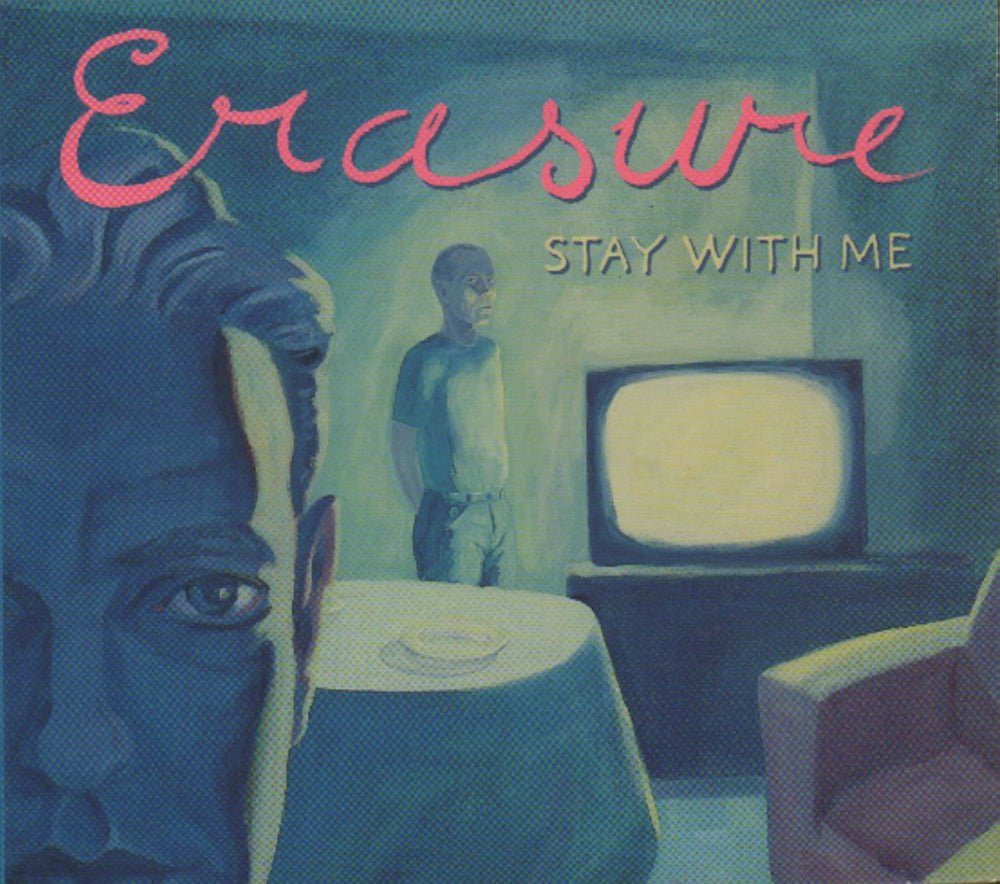 Erasure Stay With Me UK CD single (CD5 / 5") CDMUTE174