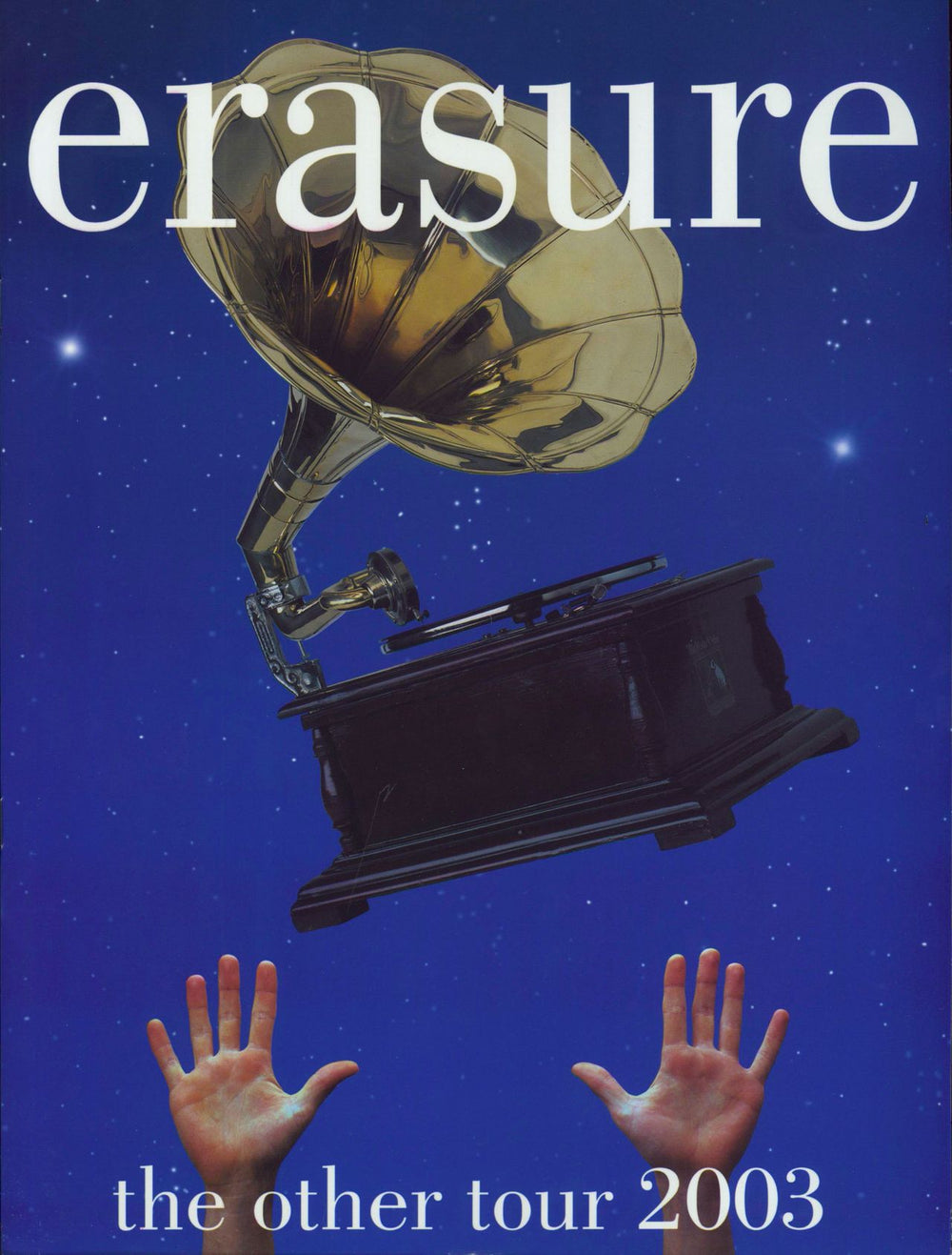 Erasure The Other Tour 2003 UK tour programme PROGRAMME