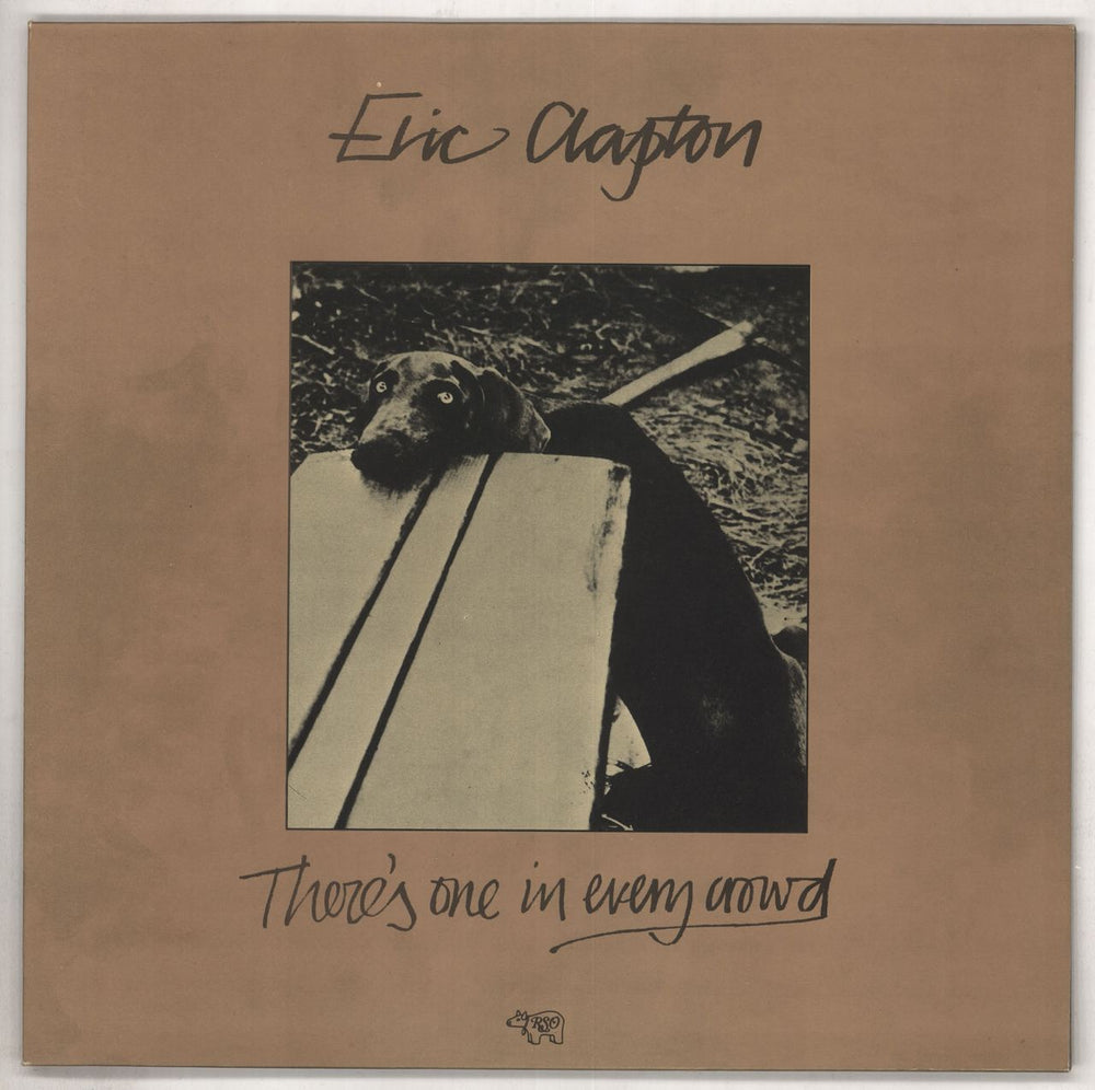 Eric Clapton There's One In Every Crowd + Insert UK vinyl LP album (LP record) 2479132