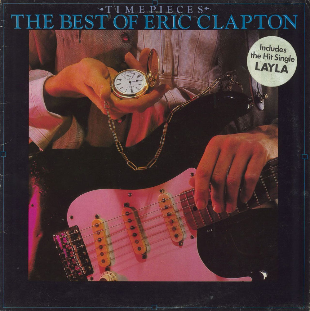 Eric Clapton Time Pieces: The Best Of Eric Clapton + Hypesticker UK vinyl LP album (LP record) RSD5010