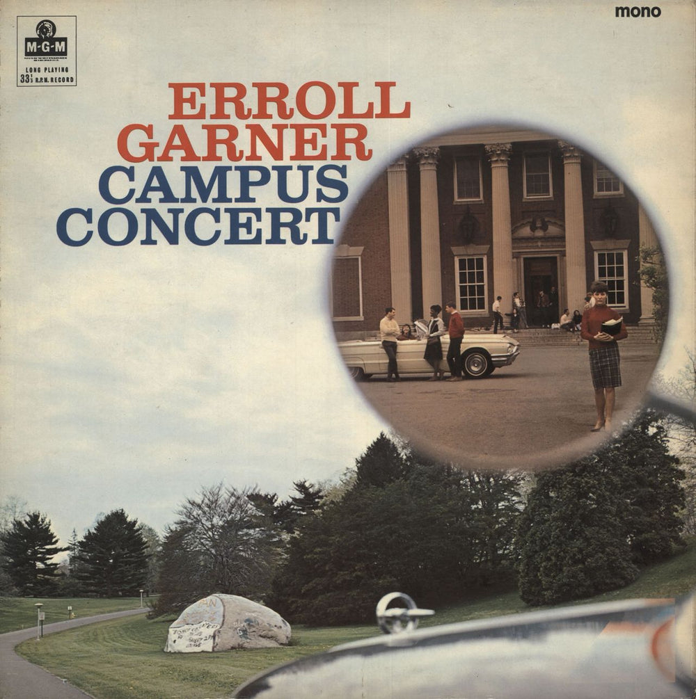 Erroll Garner Campus Concert  UK vinyl LP album (LP record) MGM-C-8026