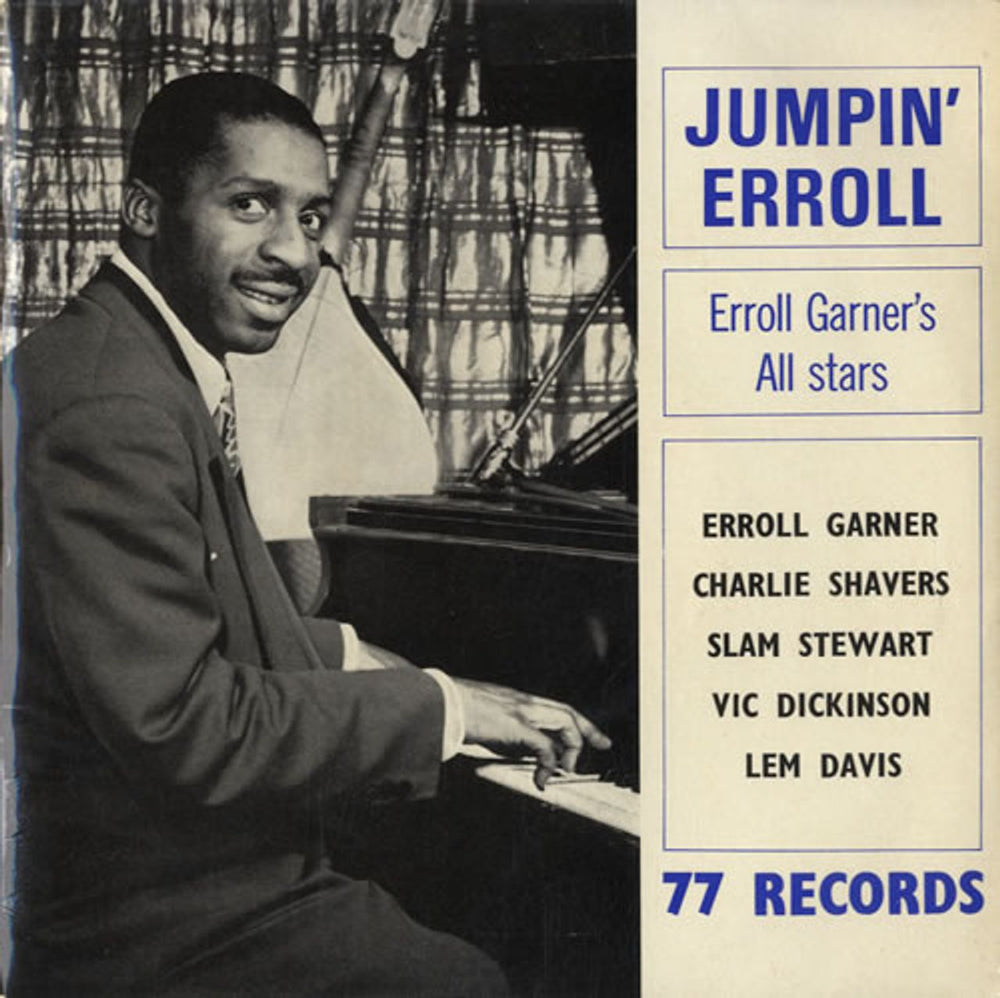 Erroll Garner Jumpin' Erroll UK 7" vinyl single (7 inch record / 45) 77EPU-2