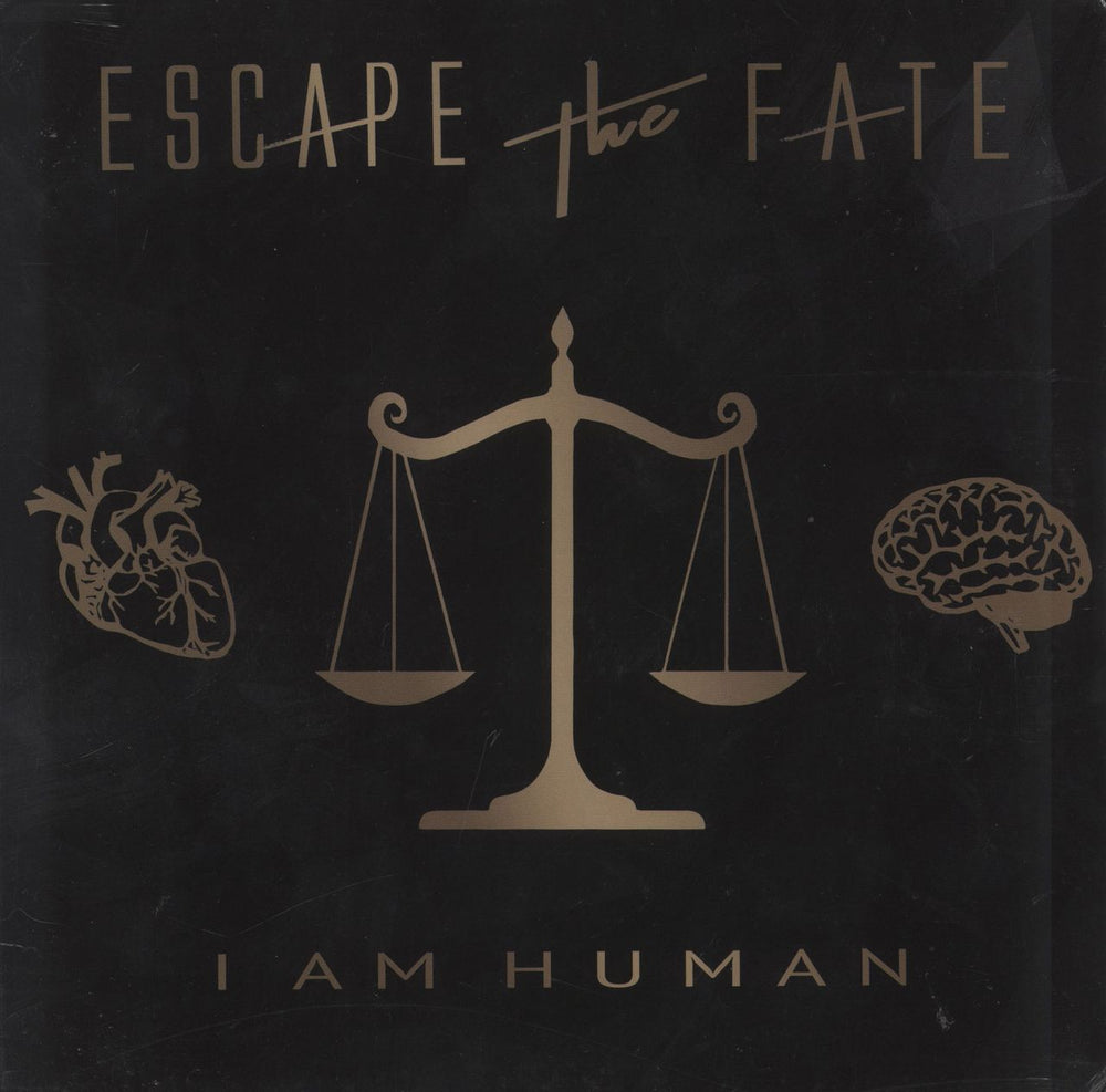 Escape The Fate I Am Human - Sealed US vinyl LP album (LP record) ESM2071