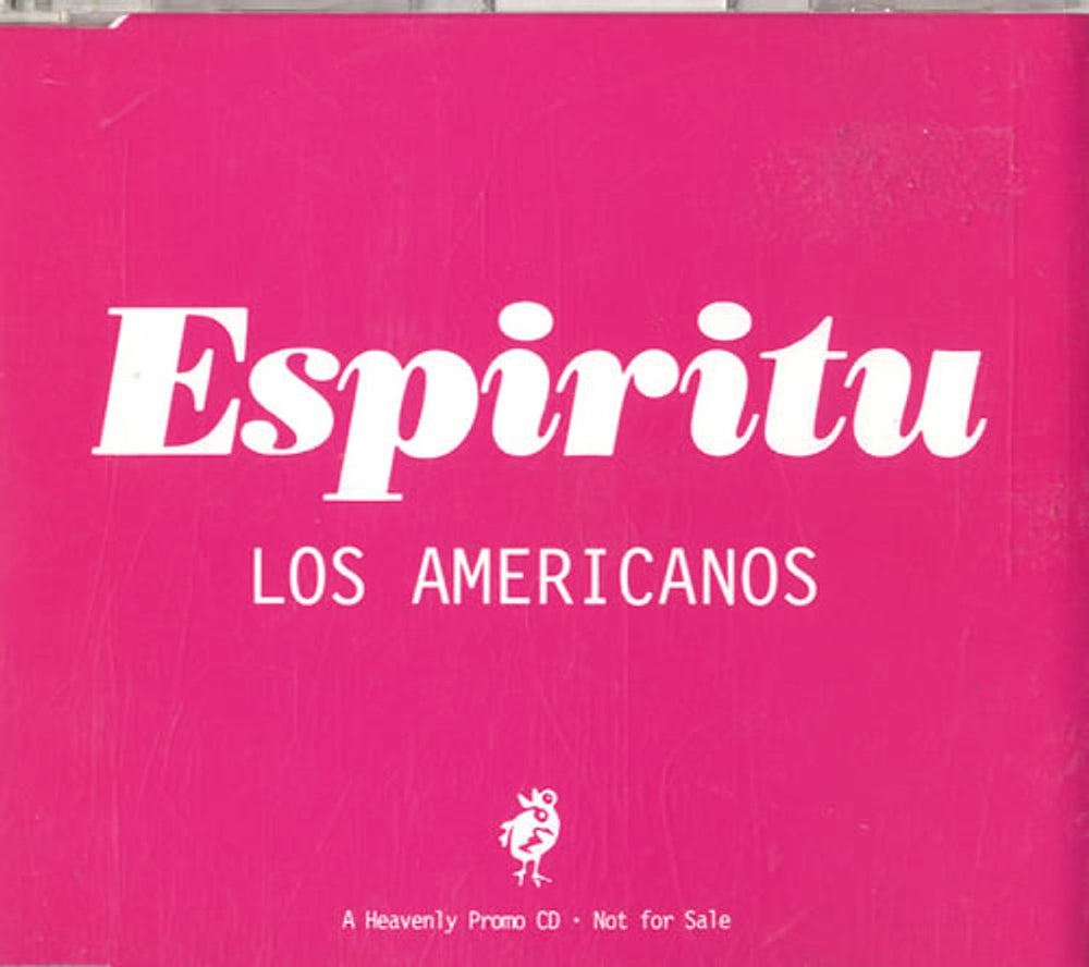 Espiritu Los Americanos UK Promo CD single (CD5 / 5") XPCD289