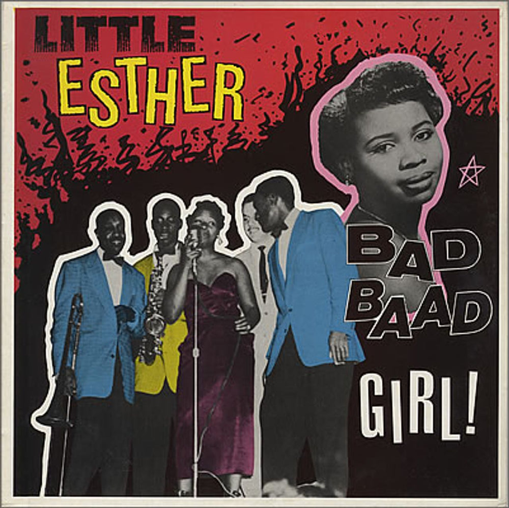 Esther Phillips Bad Baad Girl! UK vinyl LP album (LP record) CRB1100