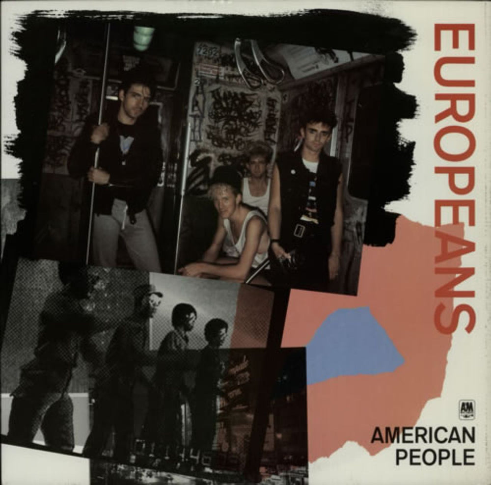 Europeans American People EP UK 12" vinyl single (12 inch record / Maxi-single) AMX158
