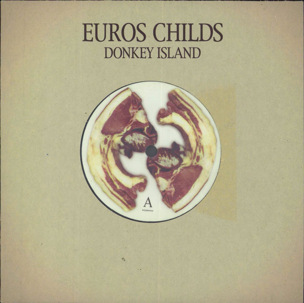 Euros Childs Donkey Island UK 7" vinyl single (7 inch record / 45) WEBB096S