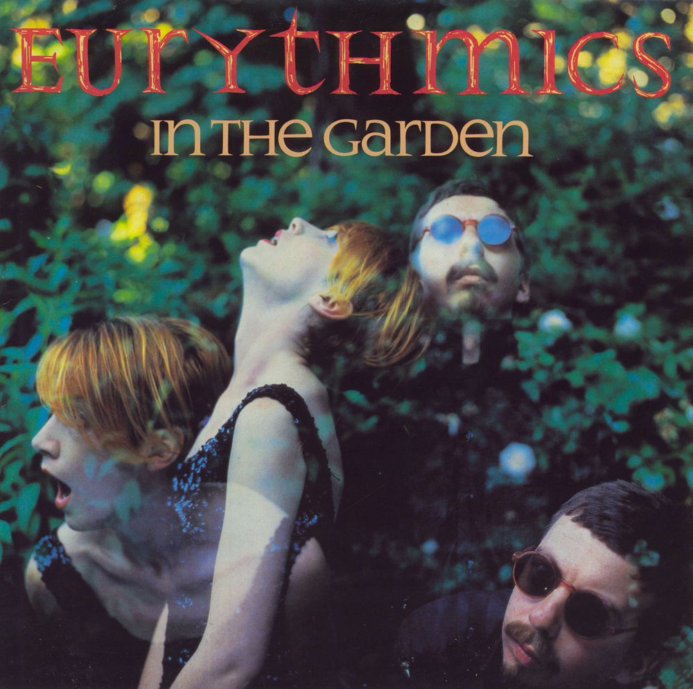 Eurythmics In The Garden - EX UK vinyl LP album (LP record) RCALP5061