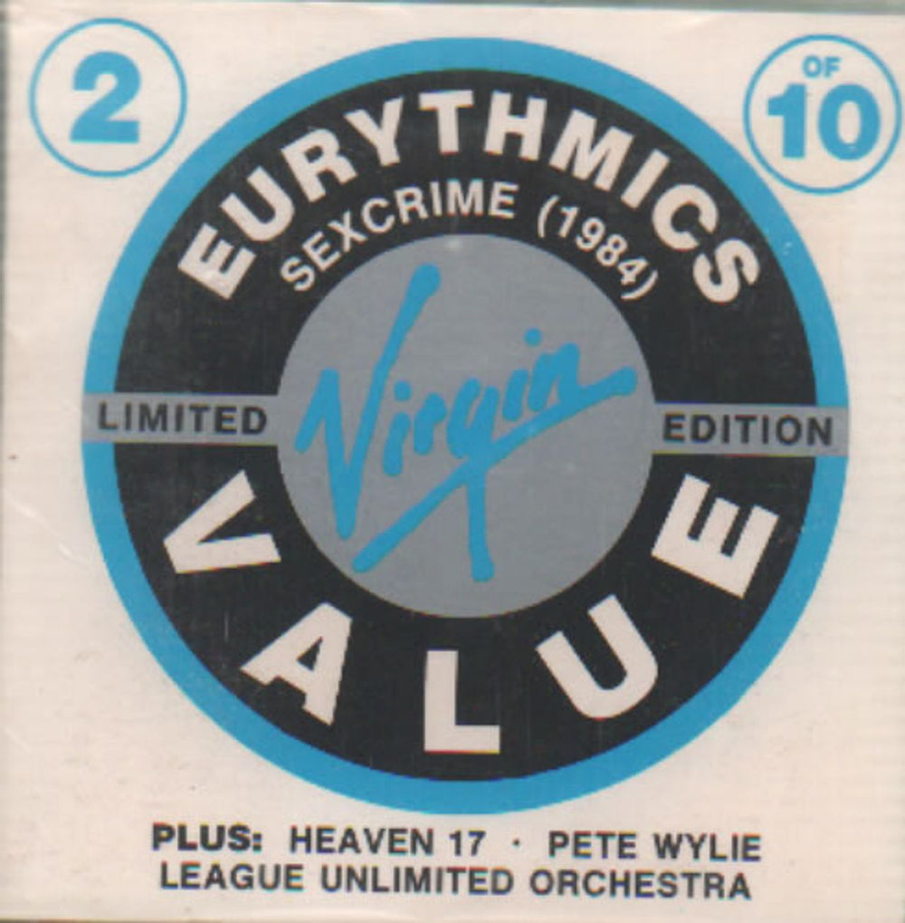 Eurythmics Sexcrime 1984 UK 3" CD single (CD3) VVCS2