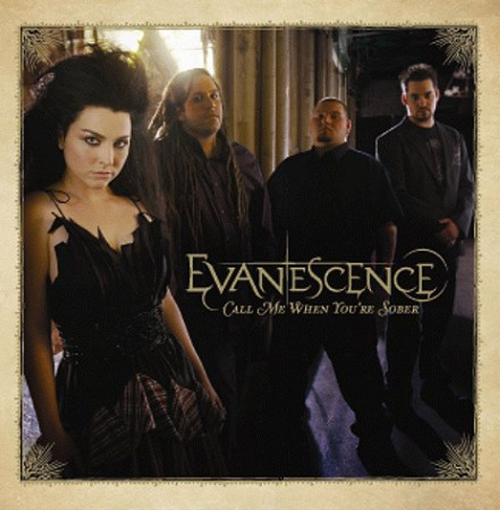 Evanescence Call Me When You're Sober UK 7" vinyl single (7 inch record / 45) 82876894157