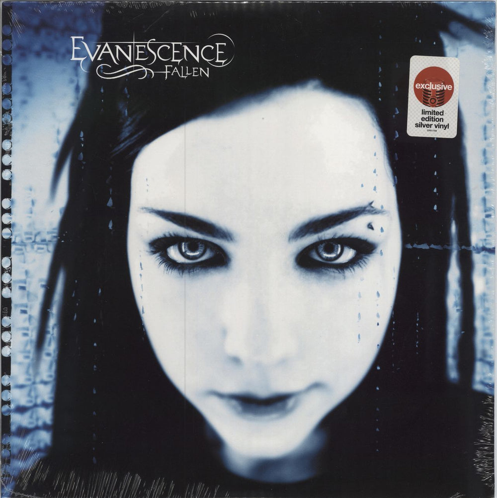 Evanescence Fallen - Silver Vinyl - Sealed US vinyl LP album (LP record) BMC00020