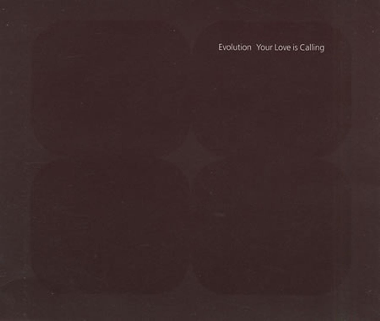 Evolution Your Love Is Calling UK CD single (CD5 / 5") 74321422872