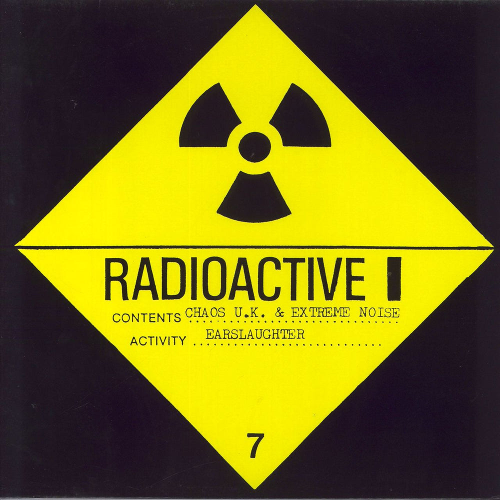 Extreme Noise Terror Earslaughter UK vinyl LP album (LP record) FWR#45