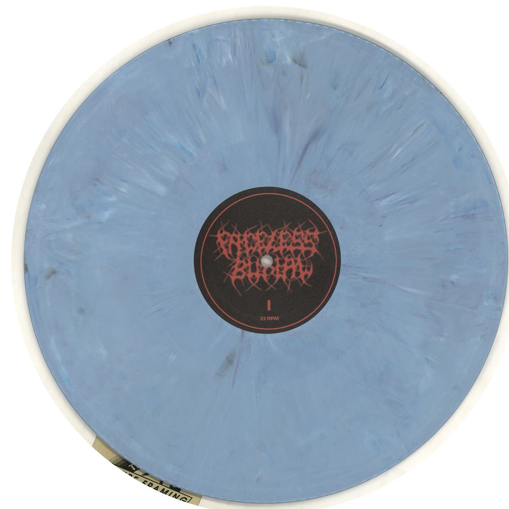 Faceless Burial Grotesque Miscreation - Baby Blue Vinyl US vinyl LP album (LP record) ZCCLPGR715829