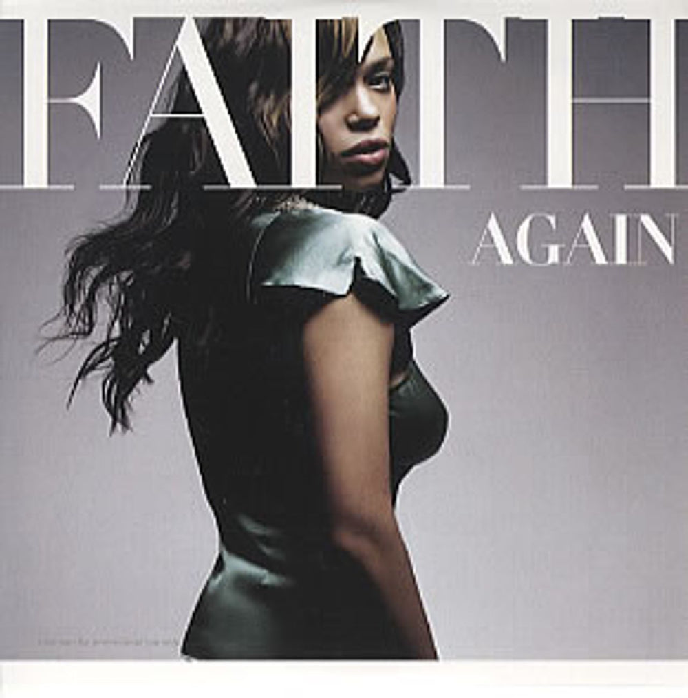 Faith Evans Again UK Promo CD single (CD5 / 5") CDEMDJ658