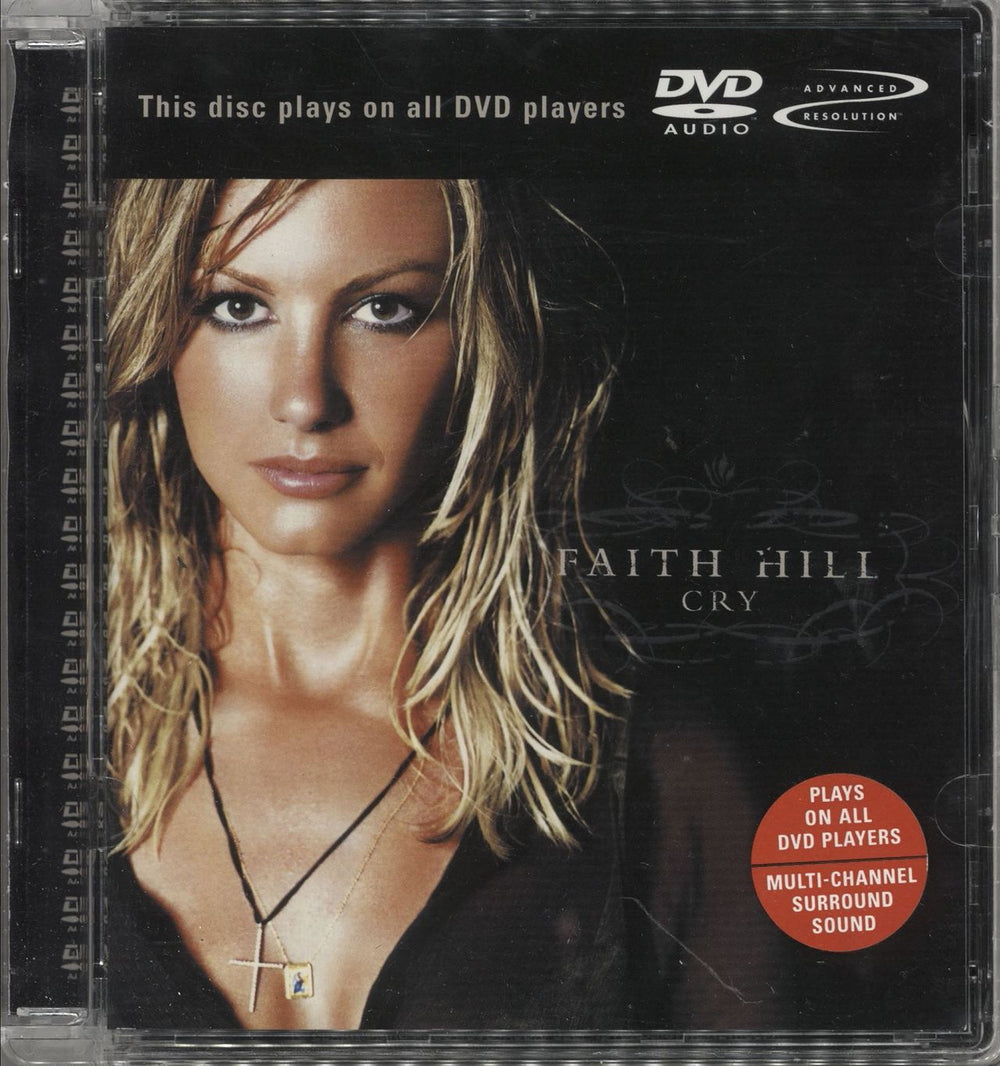 Faith Hill Cry German DVD-Audio disc 9362-48001-9