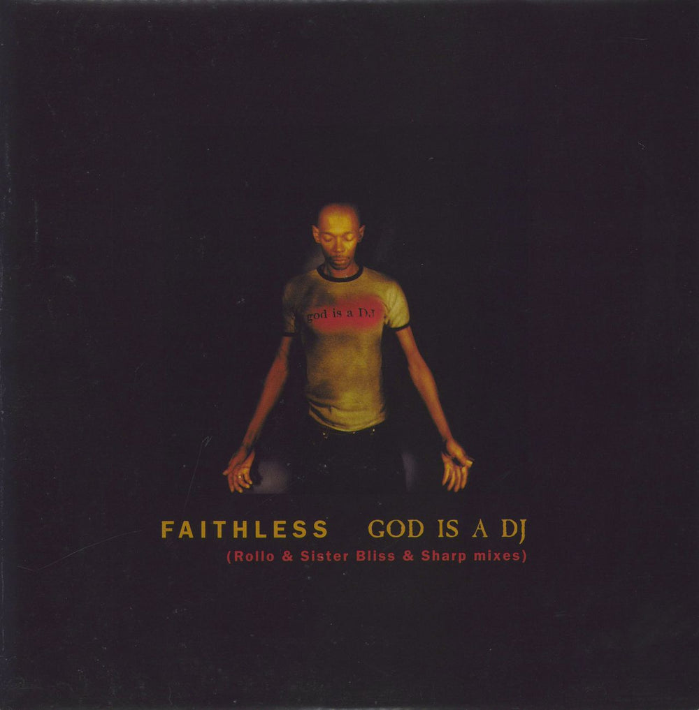 Faithless God Is A DJ (Remixes) UK 12" vinyl single (12 inch record / Maxi-single) CHEK12.028