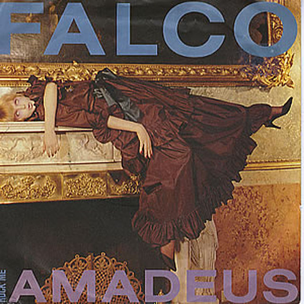 Falco Rock Me Amadeus German 7" vinyl single (7 inch record / 45) 6.14340AC