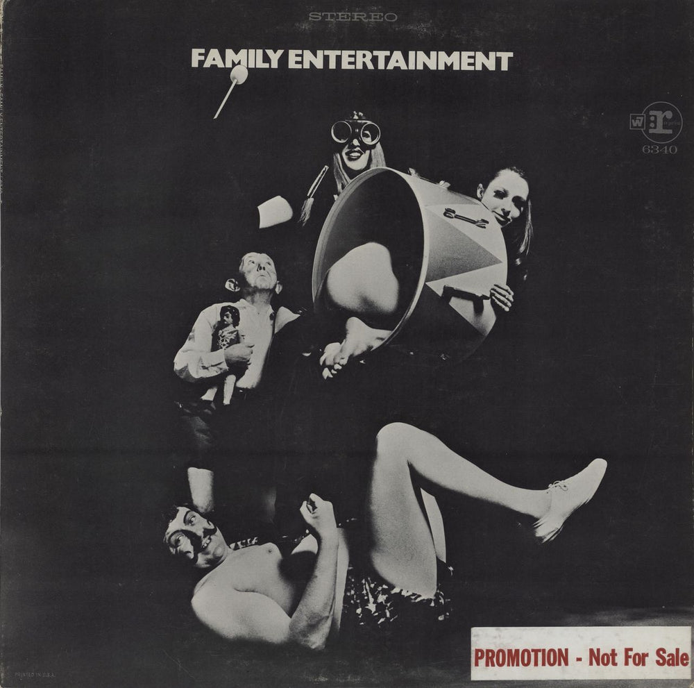 Family Family Entertainment US Promo vinyl LP album (LP record) RS6340