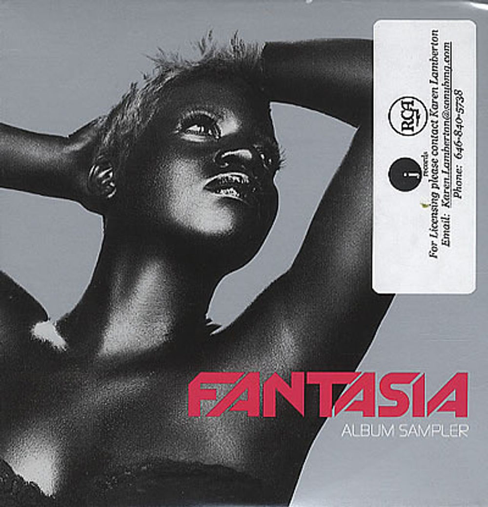Fantasia Album Sampler US Promo CD single (CD5 / 5") 88697029552