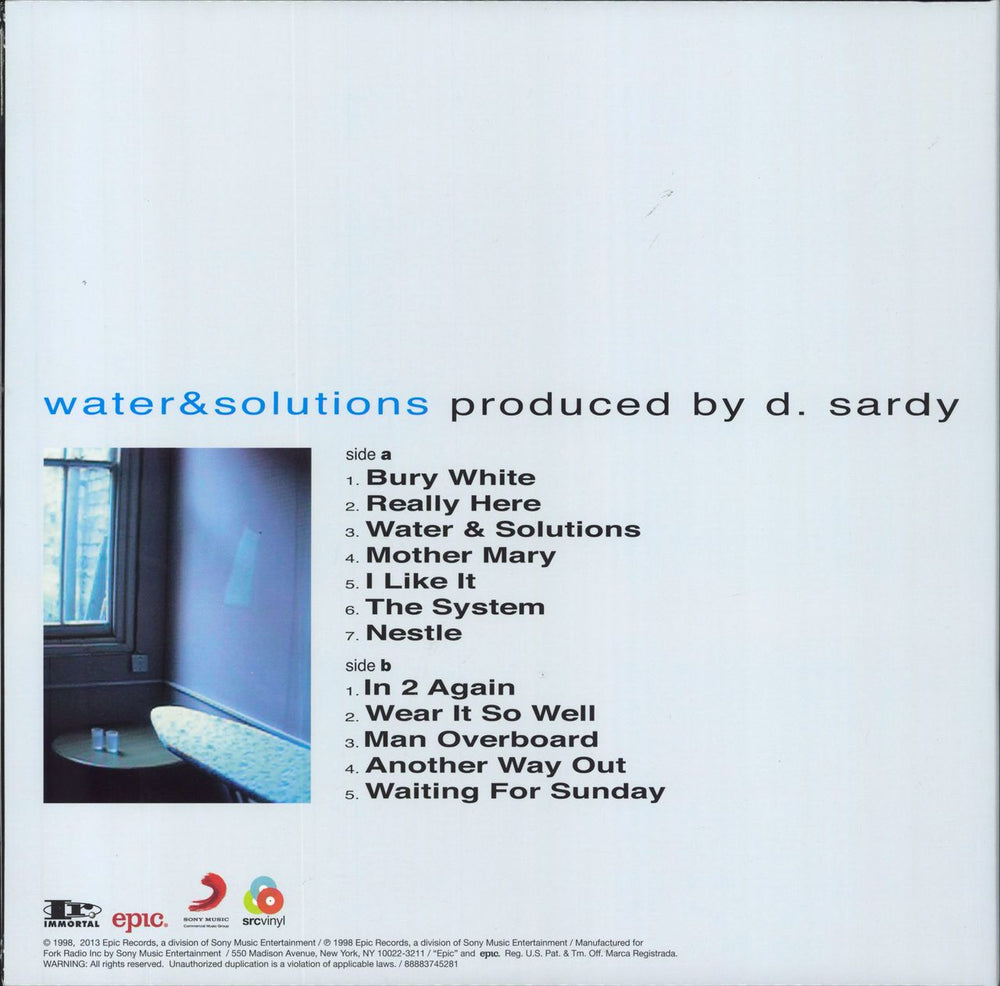 Far Water & Solutions - Coke Bottle Clear US vinyl LP album (LP record)