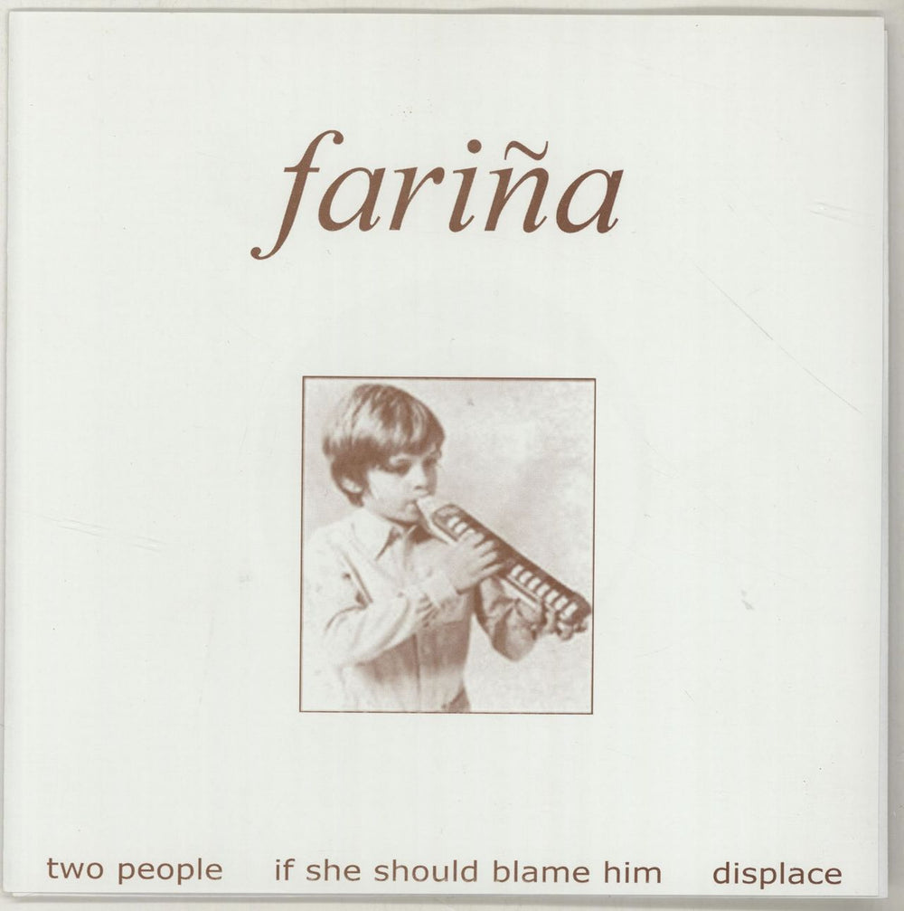 Farina Two People EP UK 7" vinyl single (7 inch record / 45) EGG19