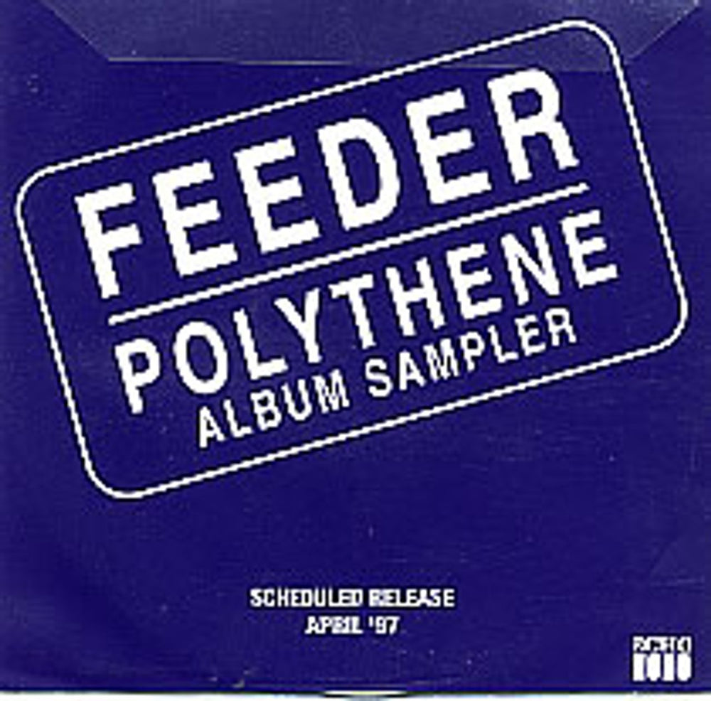 Feeder Polythene Album Sampler UK Promo CD single (CD5 / 5") ECHPR15