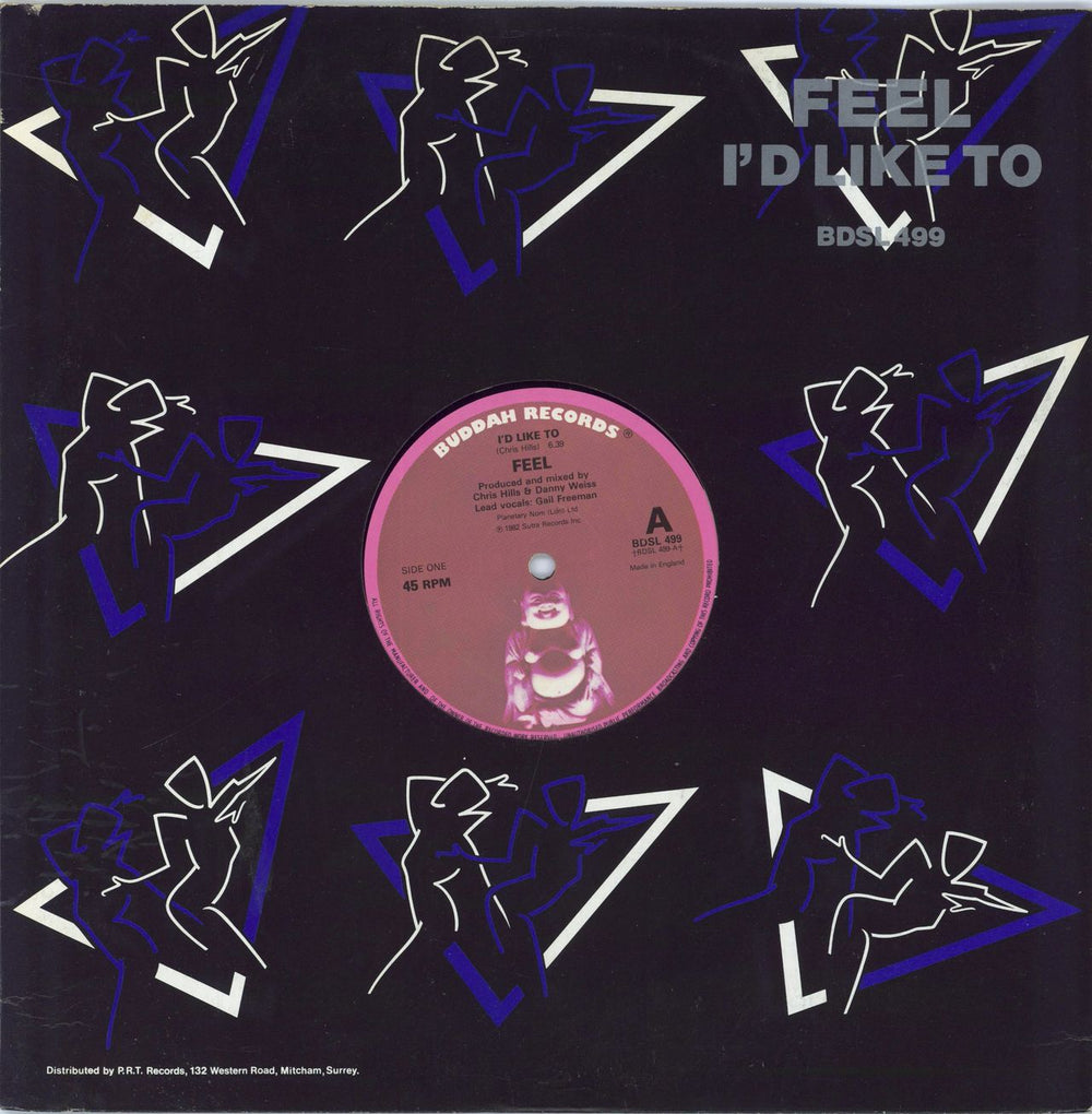 Feel I'd Like To UK 12" vinyl single (12 inch record / Maxi-single) BDSL499