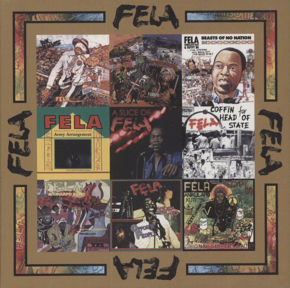 Fela Kuti Limited Edition Box Set Three UK CD Album Box Set WRASS273