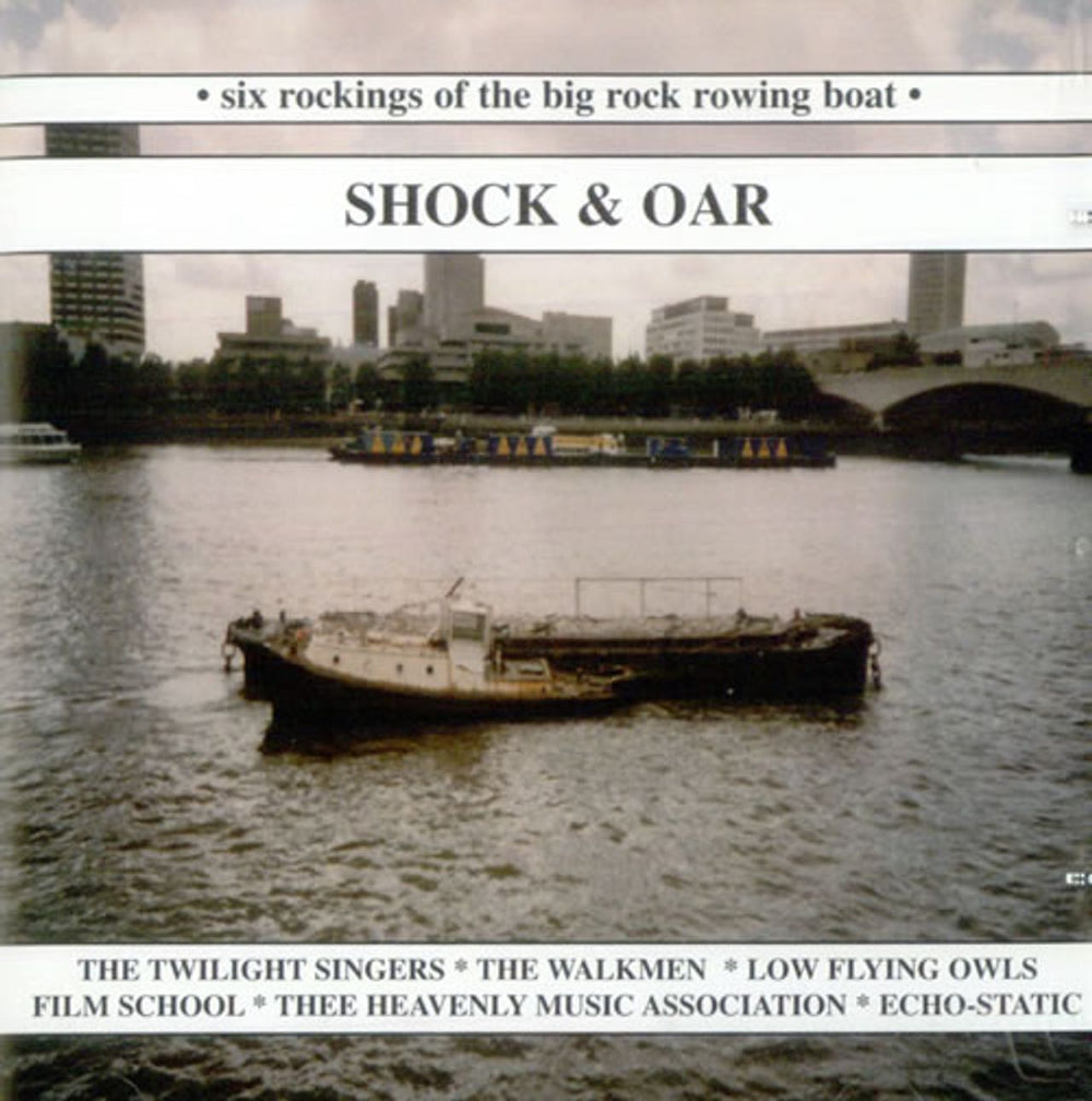 Fierce Panda Shock & Oar UK CD single (CD5 / 5") NING157CD