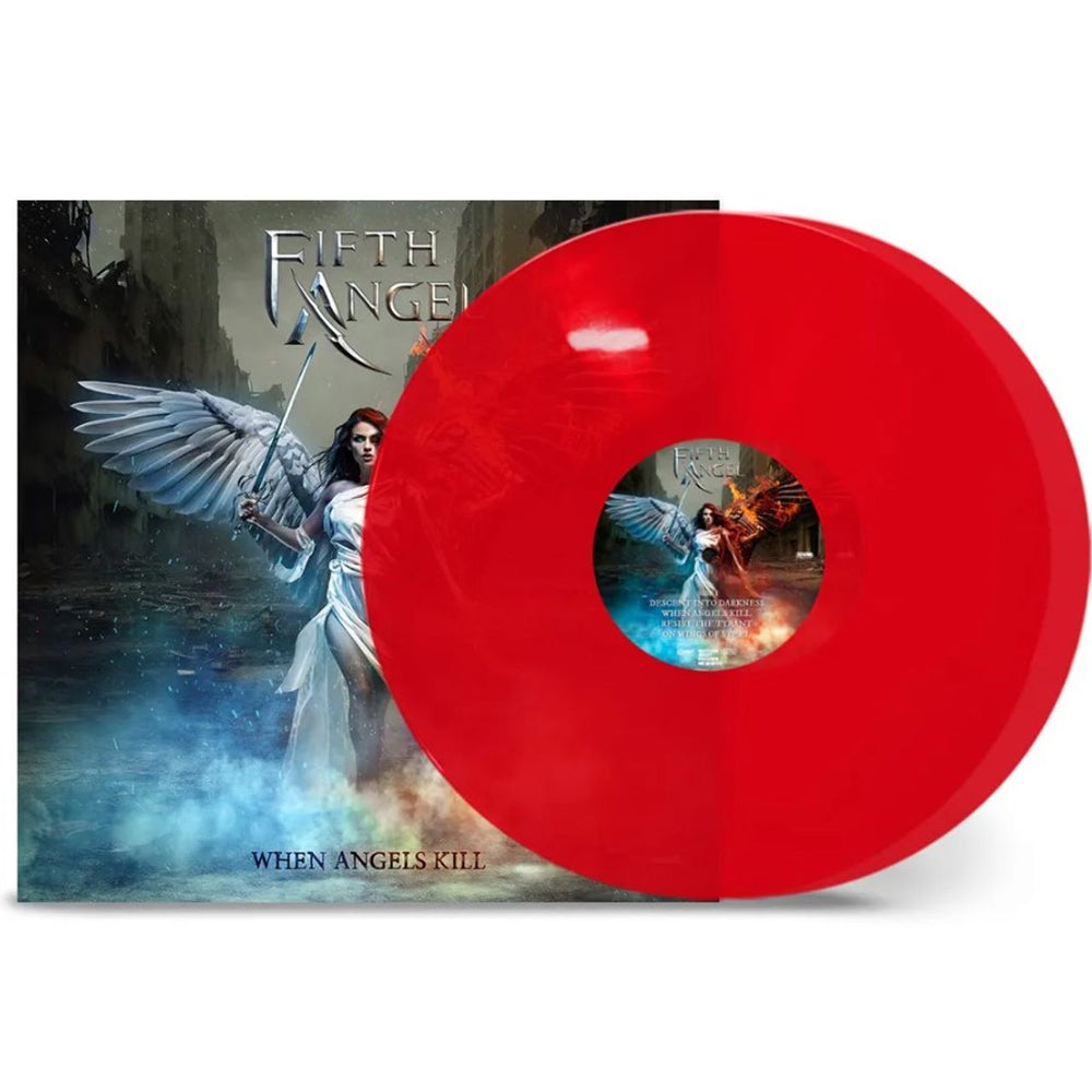 Fifth Angel When Angels Kill - Red Vinyl - Sealed German 2-LP vinyl record set (Double LP Album) 1K62LWH816294